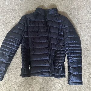 Boss Navy Puffer Jacket